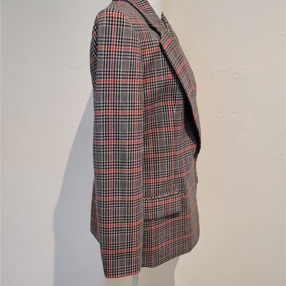 Pendleton 100% Wool Tartan Plaid Single-Button Blazer Jacket - Sz 6 Petite - Picture 2 of 6